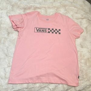 Pink and green vans large shirt